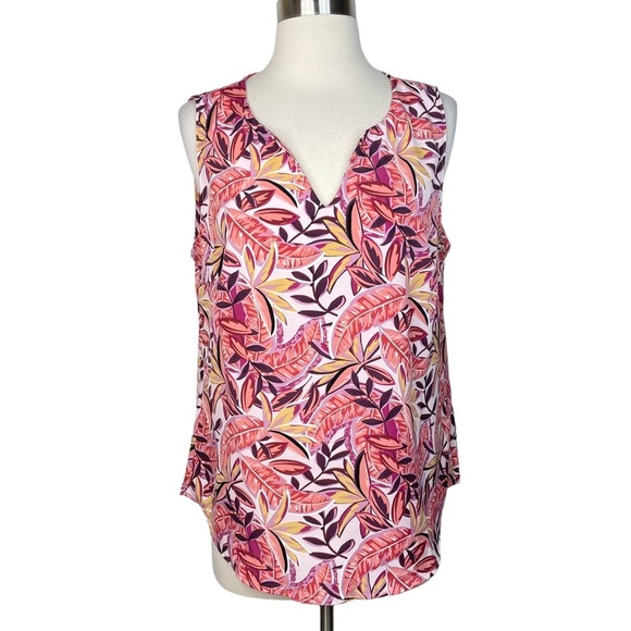 Stitch Fix l Verse Jory Split Neck Top, Medium - Picture 1 of 8